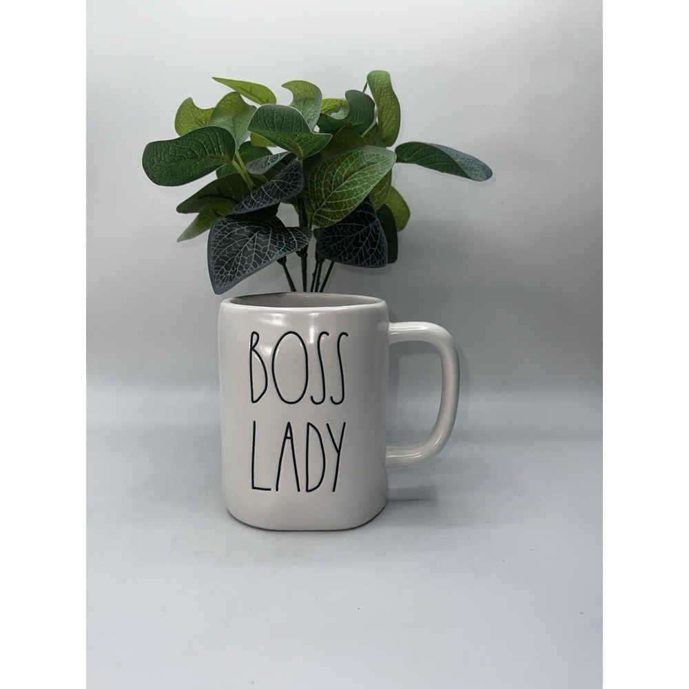 Rae Dunn Artisan Collection Coffee /Tea Mug 'Boss Lady' Excellent‎ Condition